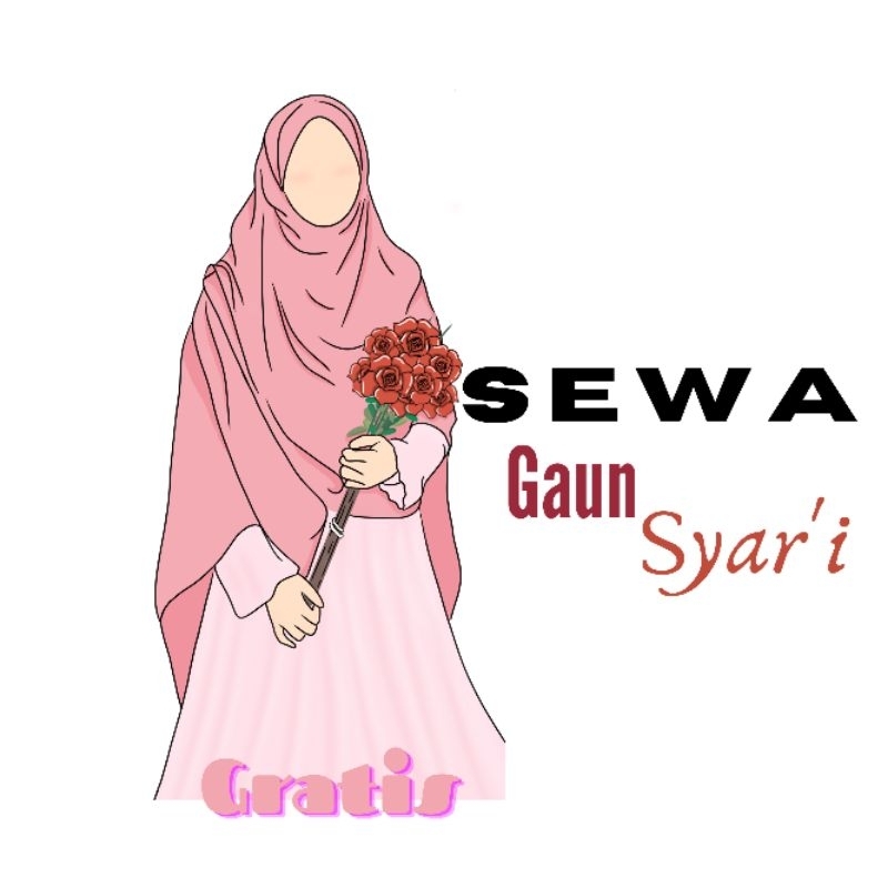 [BISA COD] SEWA GAUN AKAD SYAR'I GRATIS | SEWA GAUN PENGANTIN MUSLIMAH | GAUN NIKAH MUSLIM | DRESS W