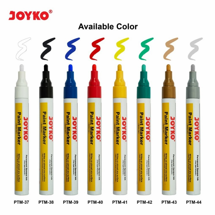 

Joyko Paint Marker Color Spidol Cat Permanen Warna