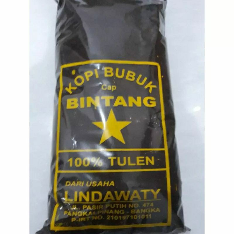 

Kopi bubuk murni cap Bintang 200 gram