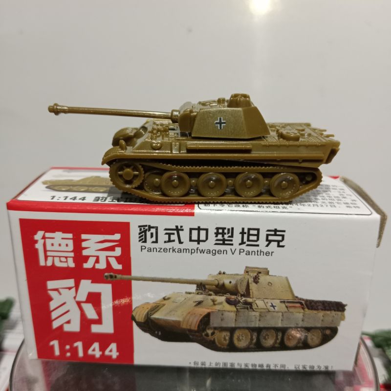 miniatur tank PANTHER skala 1/144 tank baja germany