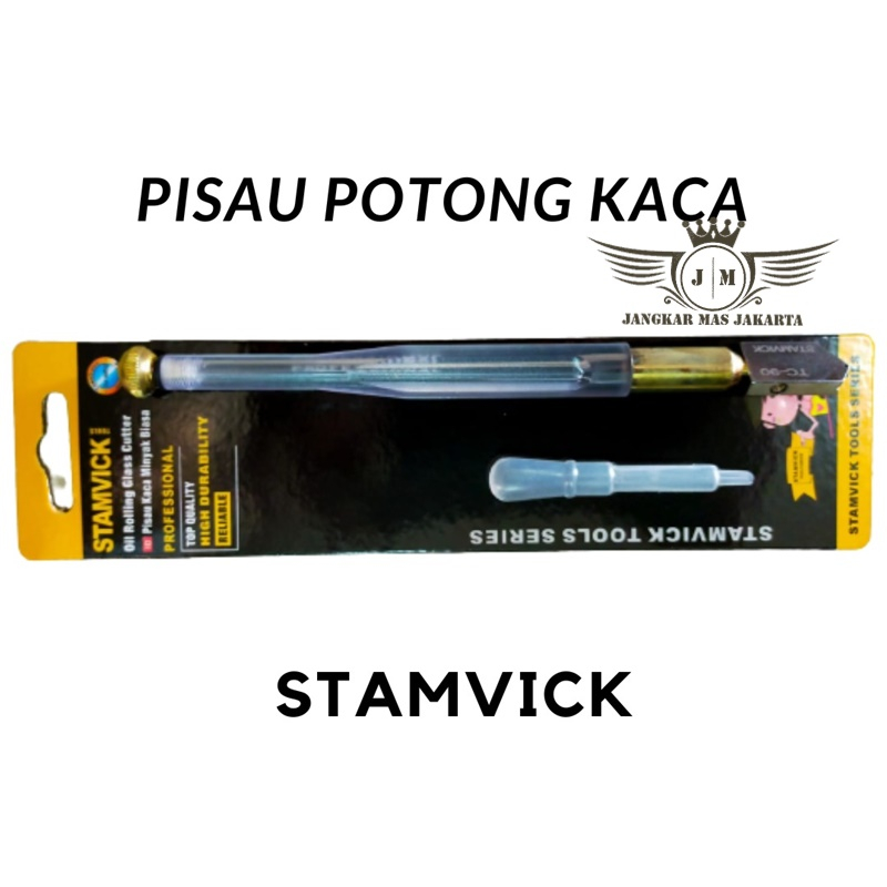 JKM Alat Pemotong Kaca dan Keramik Pisau Potong Kaca dan Keramik STAMVICK