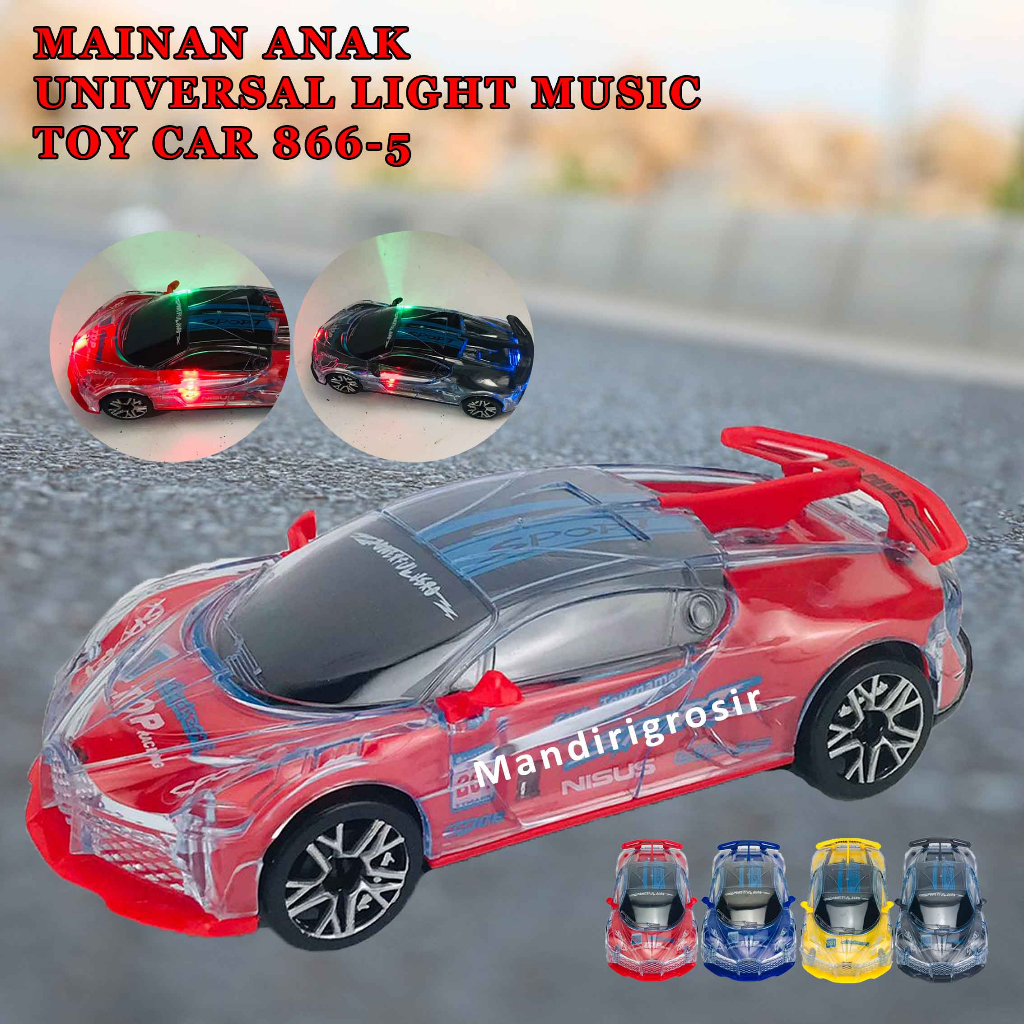 Universal Light Music Toy Car * Mainan Anak * Mainan Music Mobil