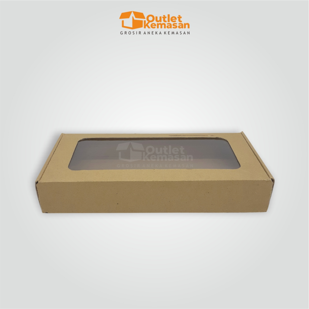 

Box Corrugated Window 31,5x15x5 | Dus Hampers Window | Dus Corrugated Kekinian | Corrugated Hampers