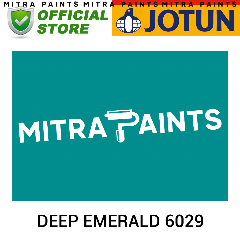 CAT TEMBOK JOTUN INTERIOR EKSTERIOR DEEP EMERALD 6029 / TEAL