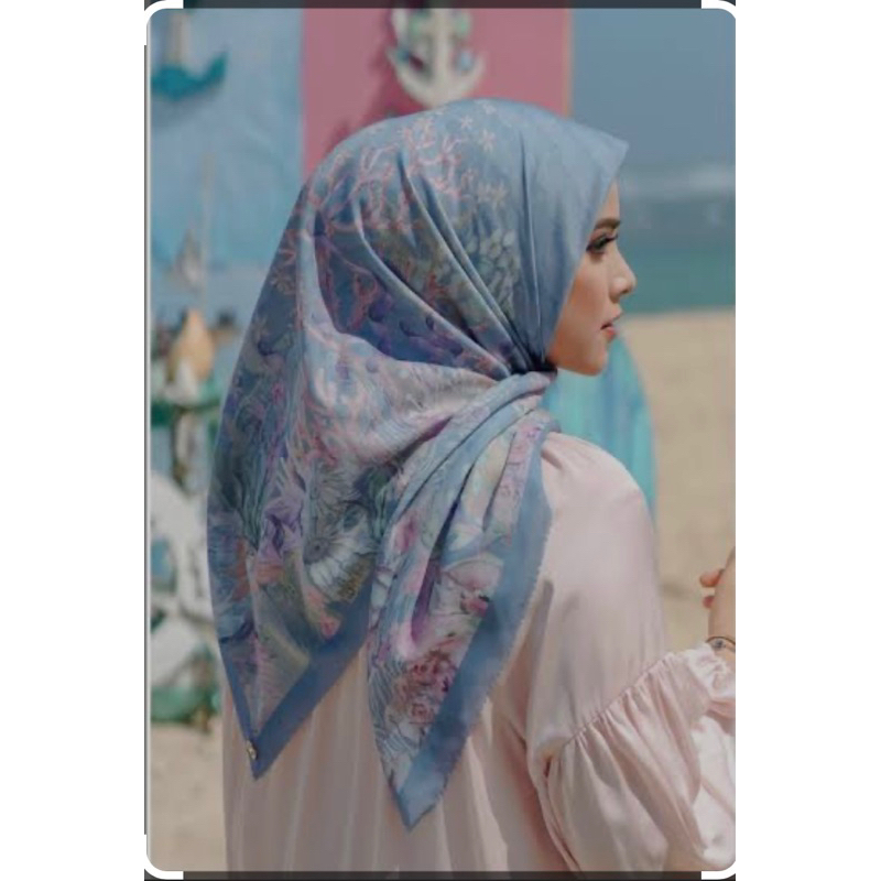 buttonscarves mermaid series marine blue