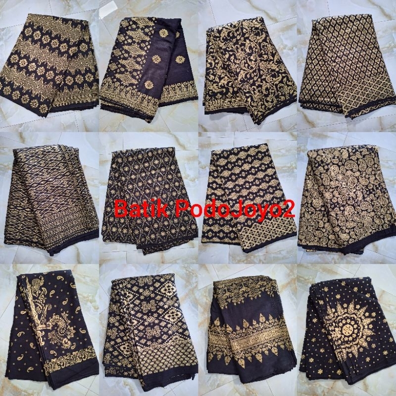 KAIN BATIK SONGKET PRADA ANJANI / KAIN BATIK PRADA BALI WARNA GOLD