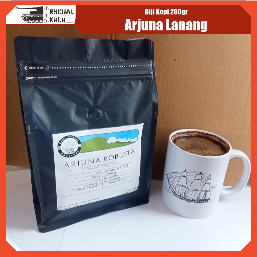 

Kopi Robusta East Indiamen Roastery Arjuna 500gr