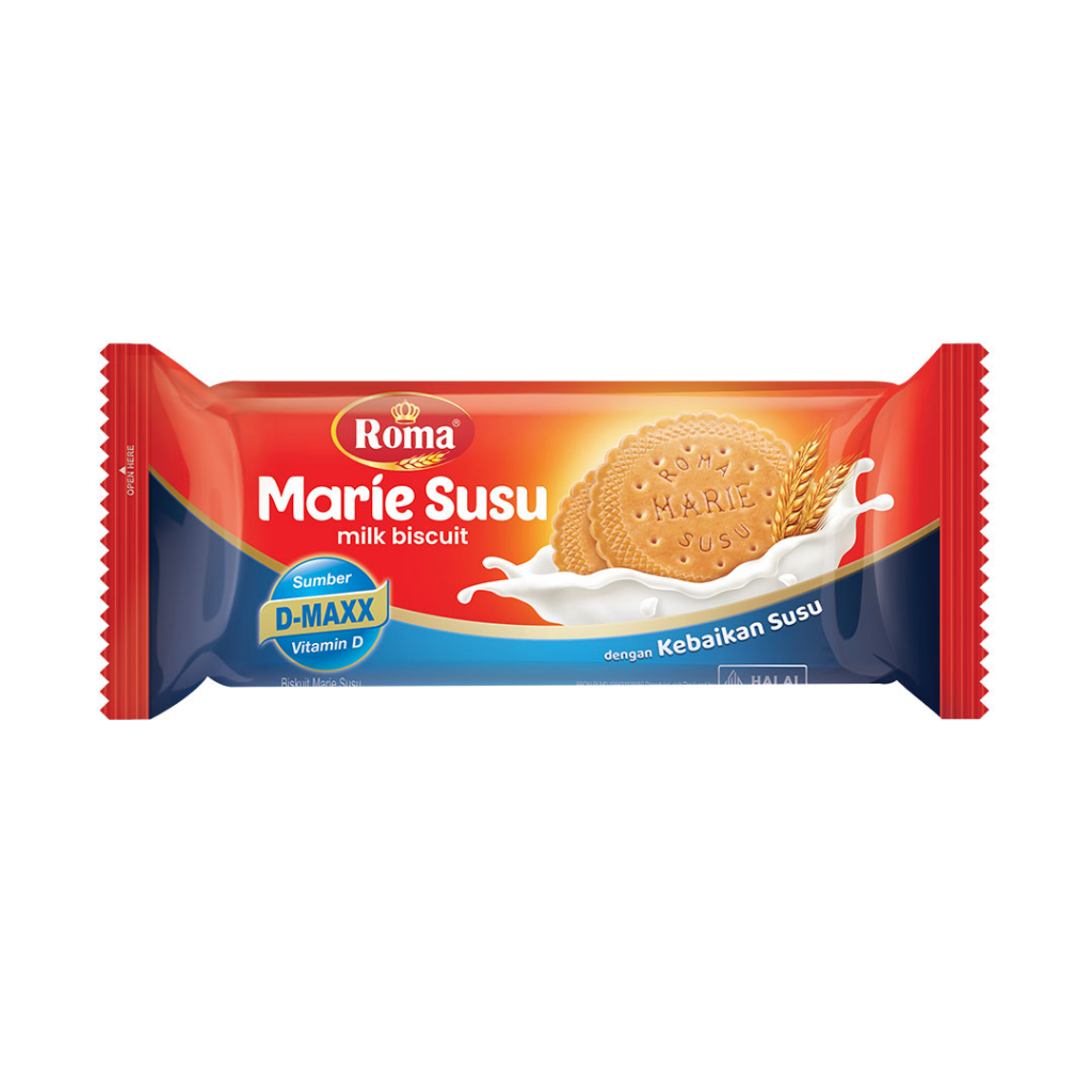 

Biscuit Roma Marie Susu 115Gr -