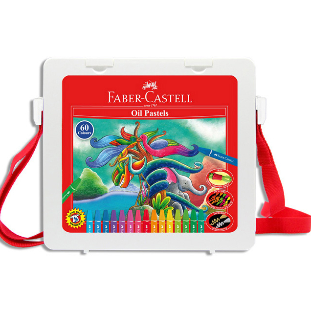 

CRAYON FABER CASTELL Hexagonal Oil Pastel isi 48/60 Colours