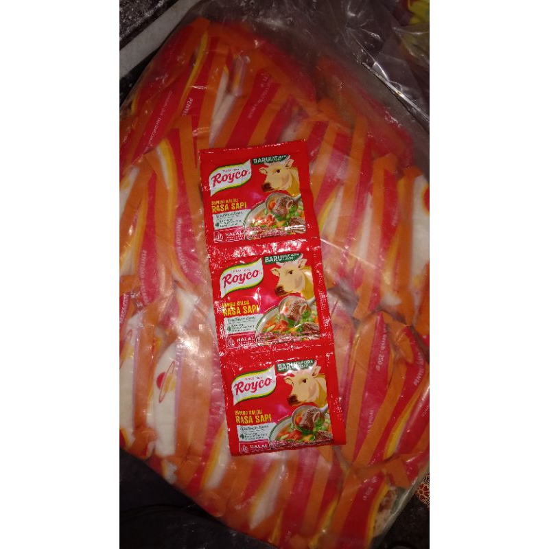 

Royko Rasa Sapi 8gr (1 renceng/12 pcs)