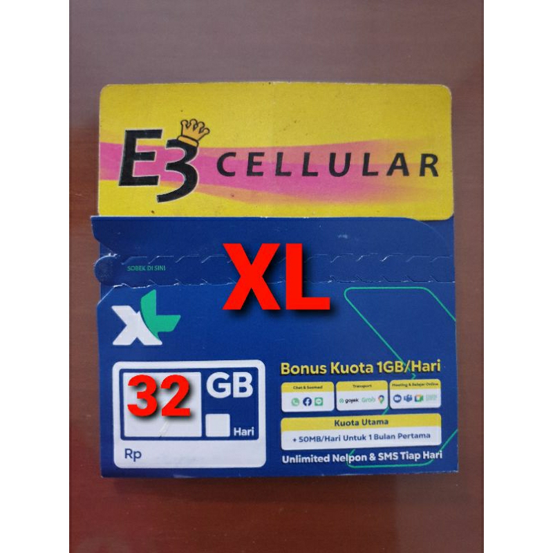 Kartu Perdana Paket Internet XL XTRA COMBO FLEX (XL)