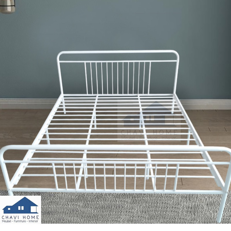 ranjang besi minimalis import tempat tidur divan besi termurah