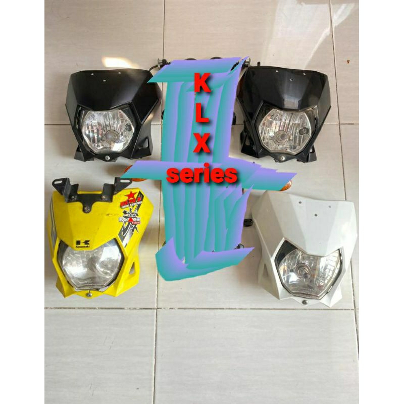 headlamp batok lampu depan original klx bf klx G dtracker new