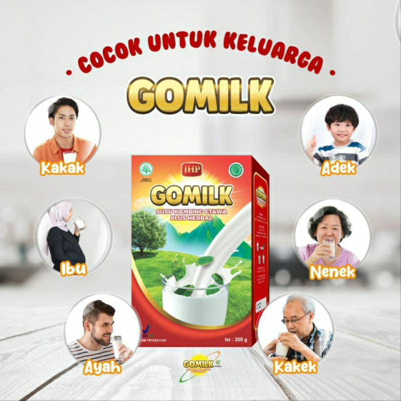 

GOMILK SUSU KAMBING ETAWA PLUS HERBAL