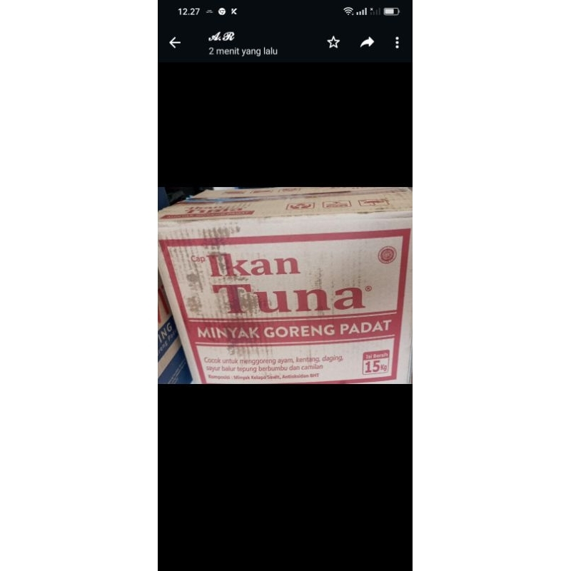 

minyak Padat Ikan Tuna 15 kg