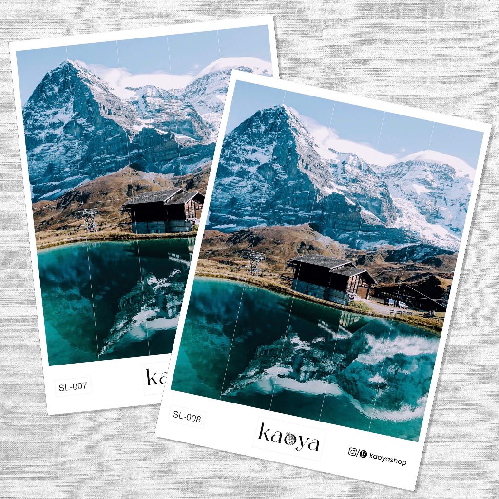 

Landscape Sticker Stiker Sheet 4 Journal Jurnal Scrapbook DIY Bujo Perlengkapan Sekolah Kerajinan Alat Tulis