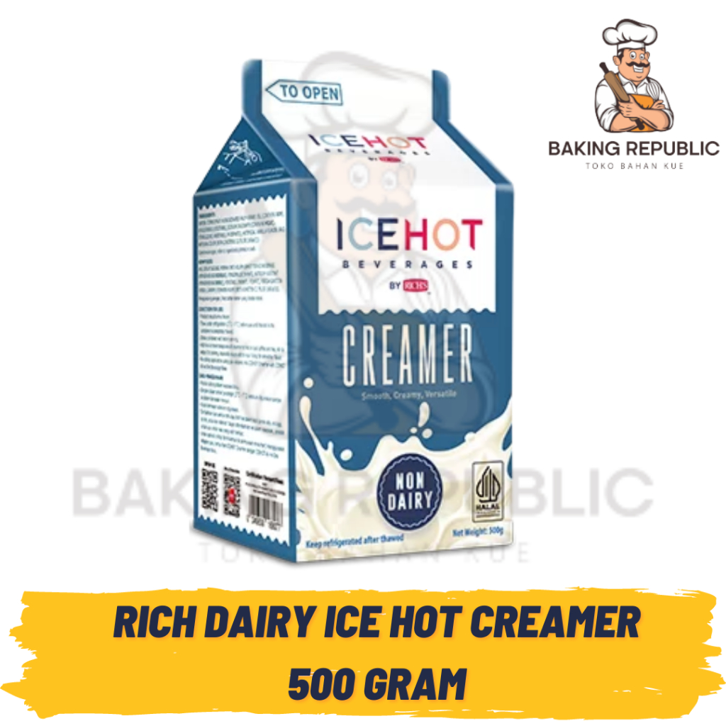 

RICH NON DAIRY CREAMER ICE HOT CREAMER | 500 GRAM | tanpa es batu