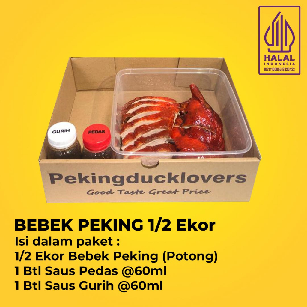 

Bebek Panggang Potong 1/2 ekor (Fresh)