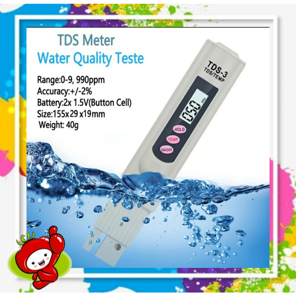 TDS Meter PH METER TDS dan PH Meter PH Tester PH Meter Digital