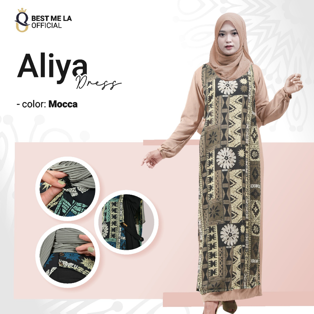 Aliya Dress Etnik Dress Kondangan Etnik Muslimah