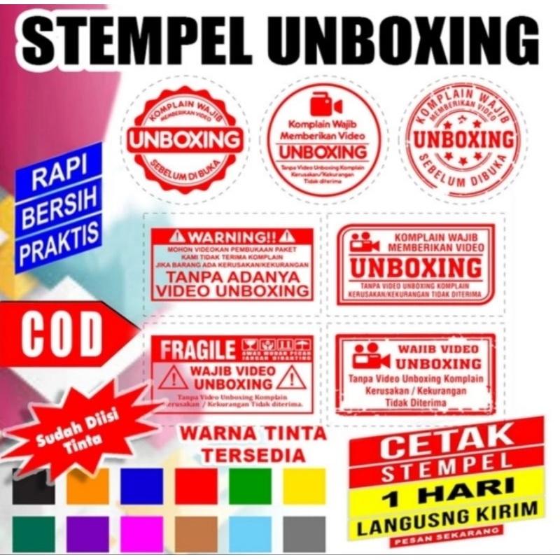 

Stempel Unboxing,stempel fregile