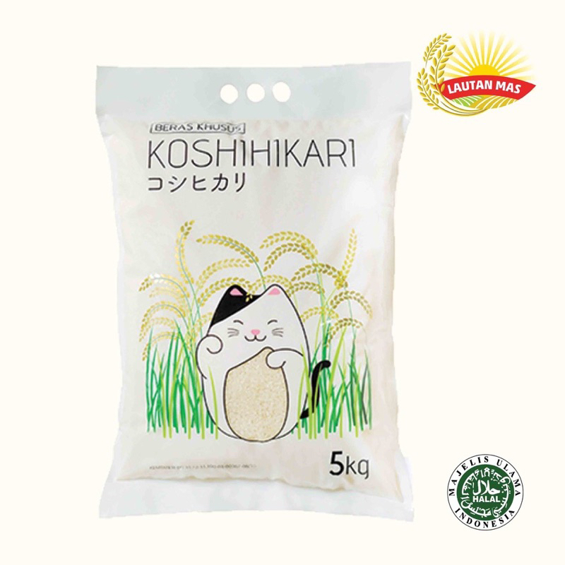 

KOSHIHIKARI BERAS JEPANG BERKUALITAS PILIHAN -BERAS 5KG