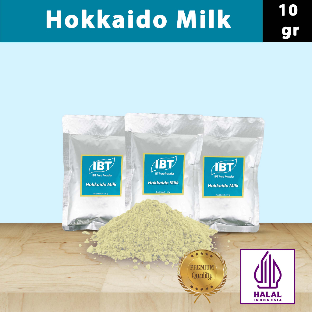 

Pure Hokkaido Milk Powder Impor Taiwan Bubuk Essence Murni Kualitas Bagus Sachet