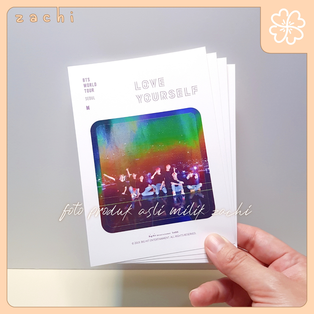 BTS STICKER SET | LOVE YOURSELF WORLD TOUR DVD