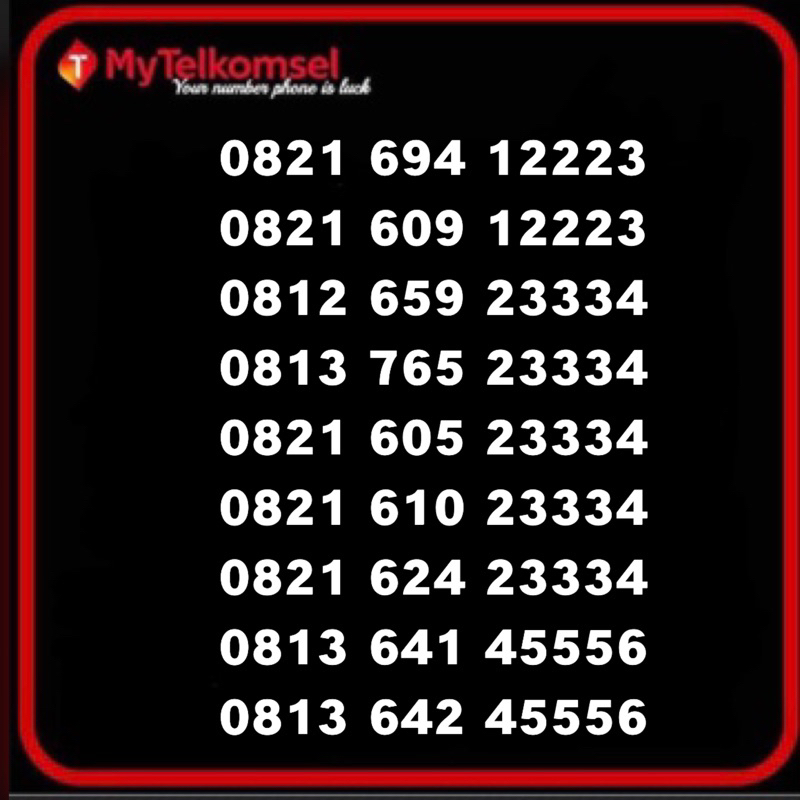 Perdana cantik telkomsel, nomer cantik tahun lahir, nomer cantik simpati