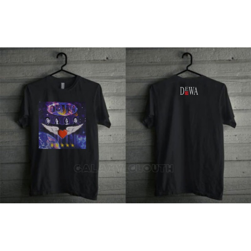 Kaos Dewa 19 bintang lima combad 30s