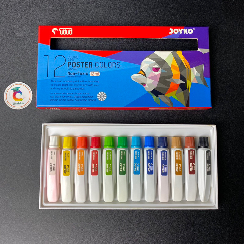 

Cat Poster Poster Colors JOYKO 12w x 12ml