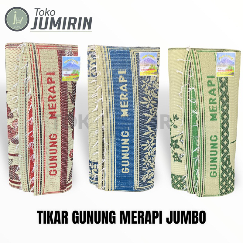 Tikar Plastik GUNUNG MERAPI 2m x 3,5m (JUMBO)