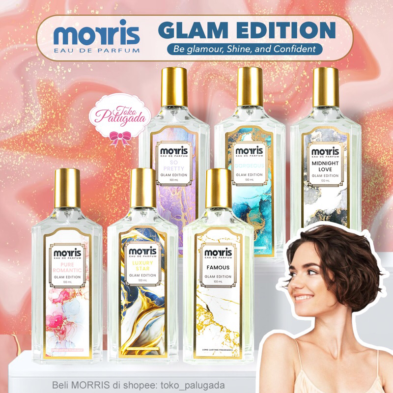 [BISA COD] Morris Eau De Parfum Glam Edition 100ml - Morris Glam - Morris Parfum - Parfum Morris Glam