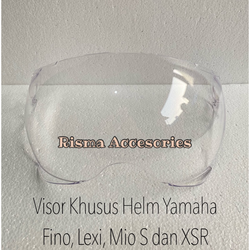 Paket Kaca Helm Khusus Yamaha Lexi, Fino, Mio S dan XSR (Tanpa Stiker Kaca)