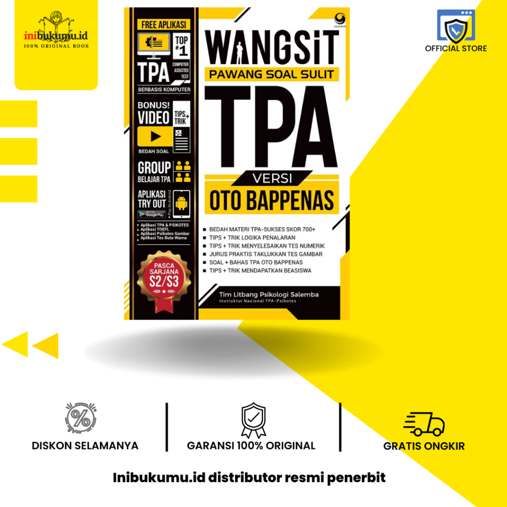 Wangsit Pawang Soal Sulit TPA Versi Oto Bappenas