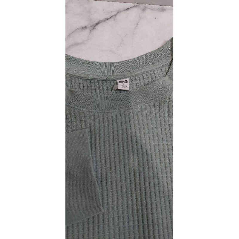 Preloved Waffle Tunik Uniqlo