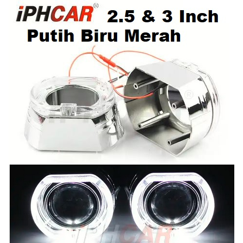PROMO SHROUD BMW 2,5 INCHI Projie Projector lampu motor mobil