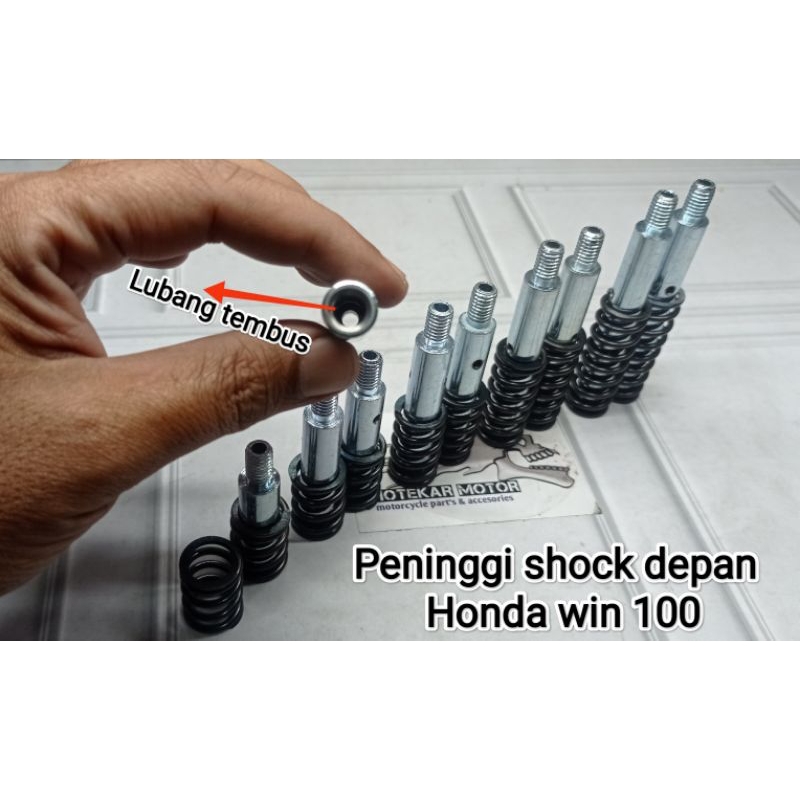 PENINGGI SULING SHOCK DEPAN HONDA WIN 100
