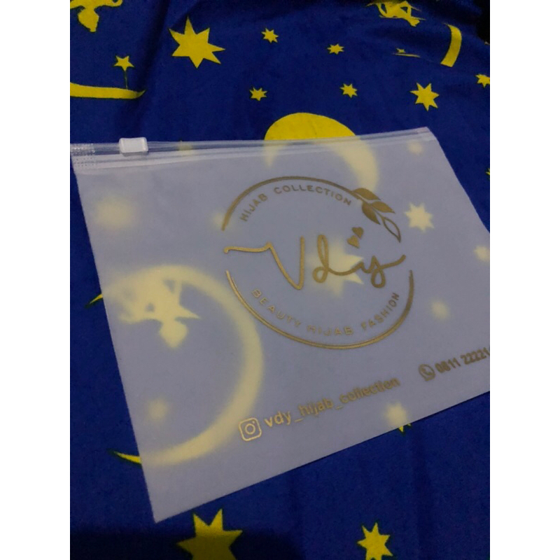 Zipper Bag Lanskap 20 x 15 Desain custom