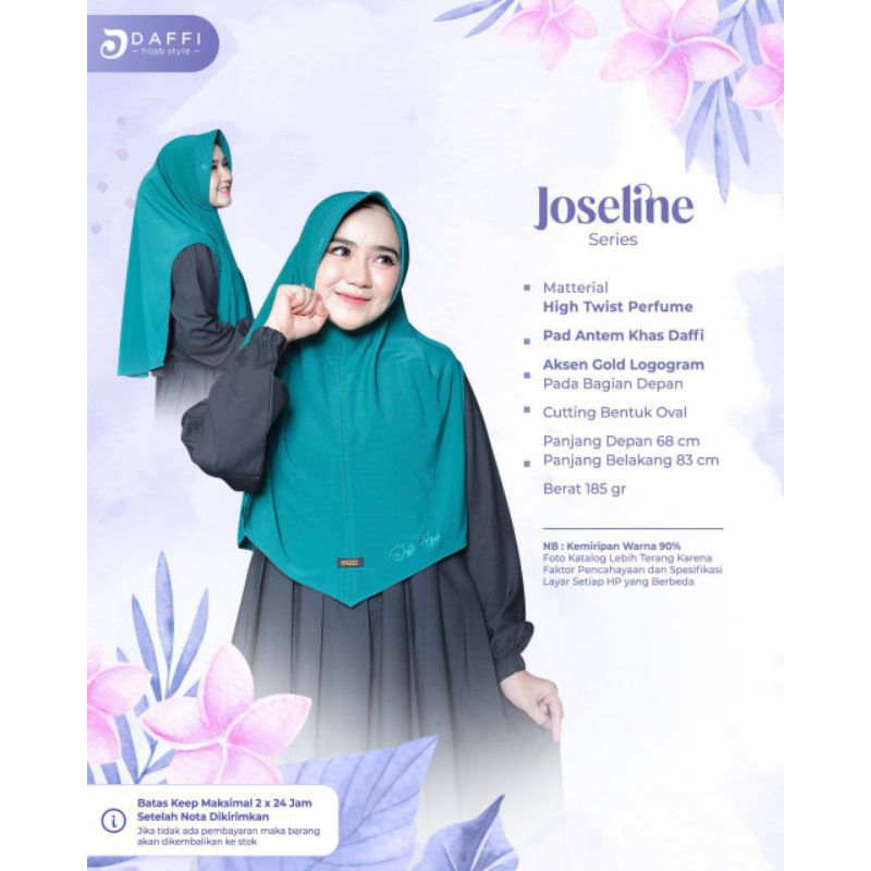 Hijab Instan Bergo ORI DAFFI JOSELINE