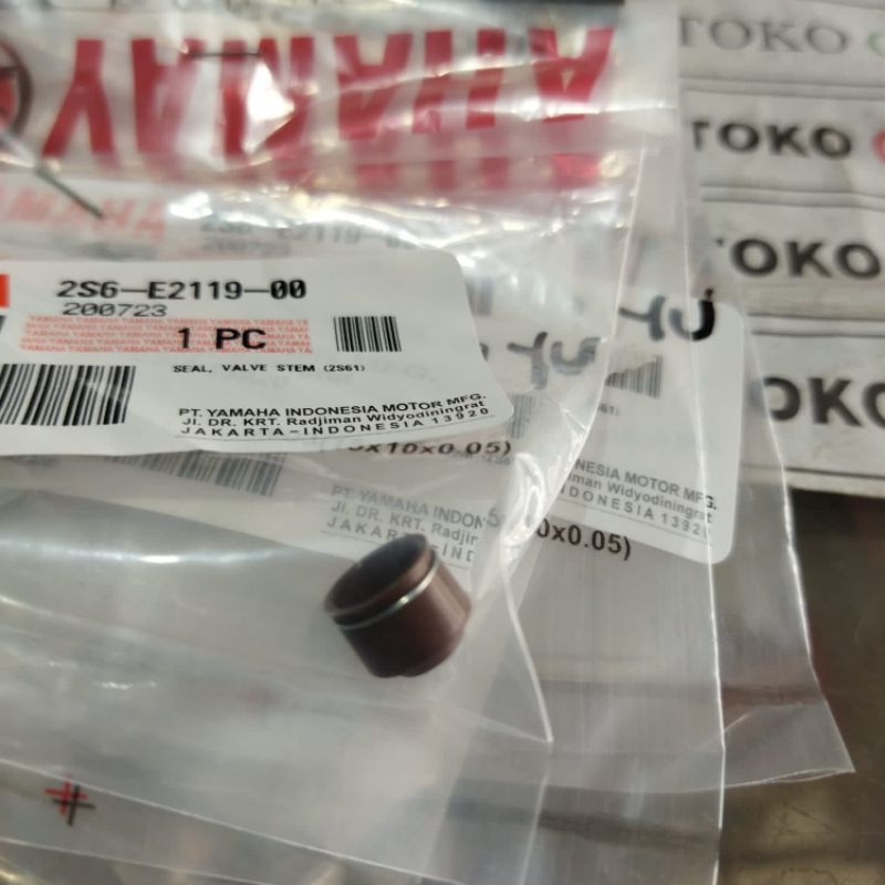 sil  seal klep 2s6 MX Vixion ori Yamaha