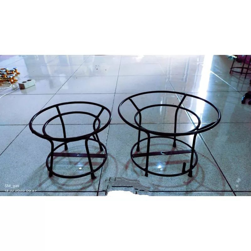 Dudukan takakan Tungku Kompor Mawar Besar Jumbo