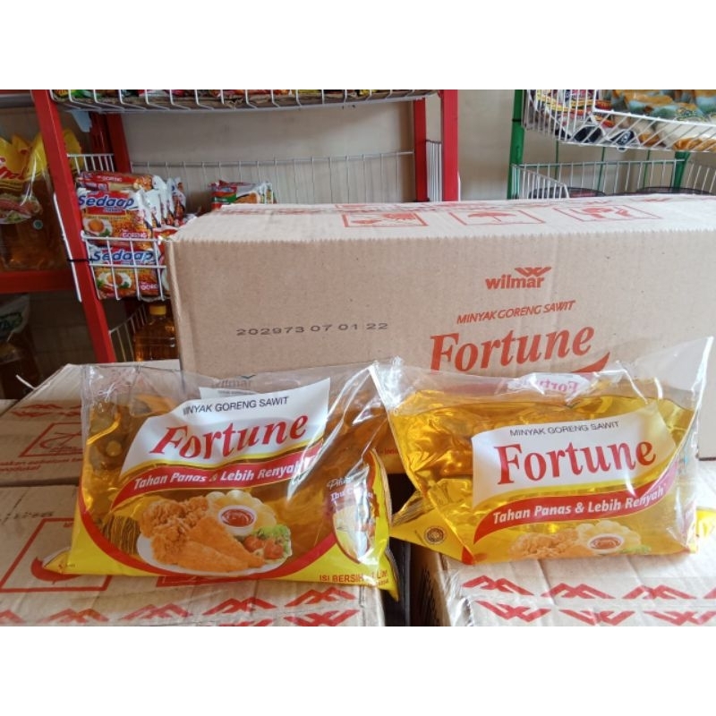 

Minyak goreng fortune 1liter bantal