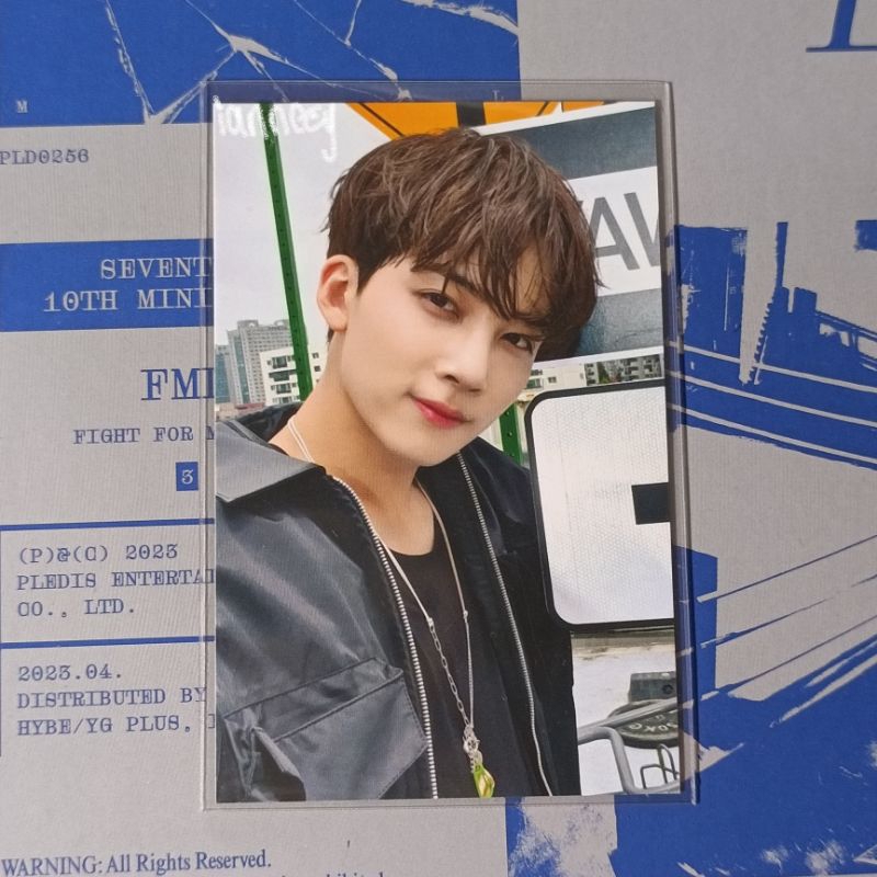 pc jeonghan seventeen henggarae benefit interpark yes24 left & right pc svt