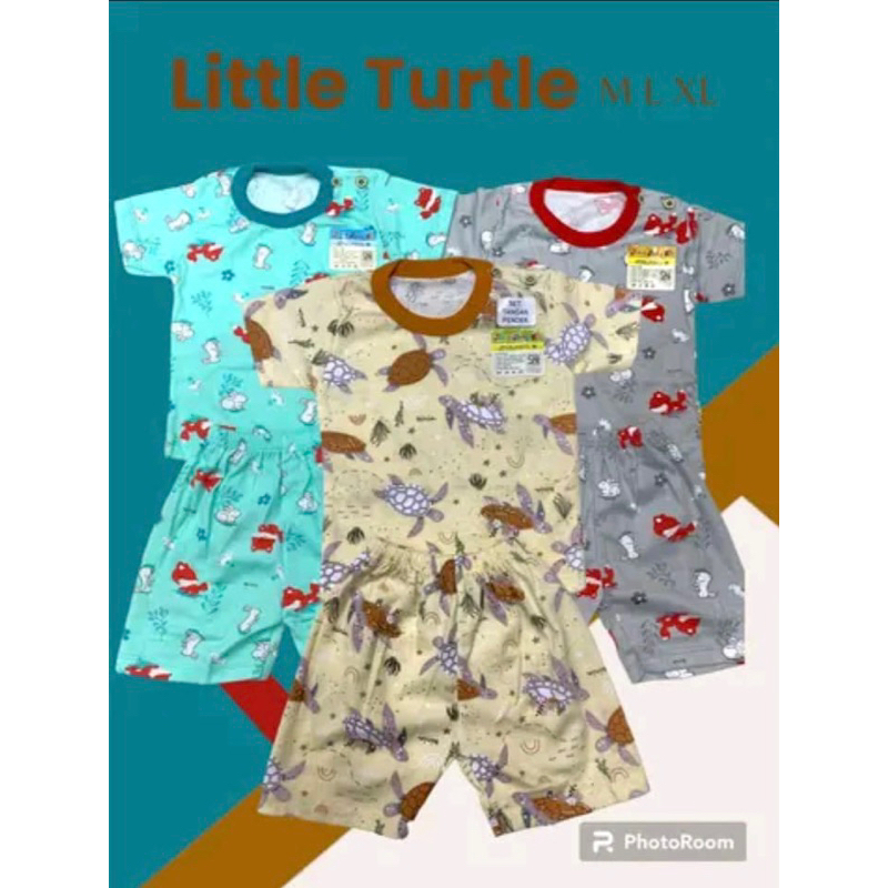 AIRIN BABY/3pcs SETELAN PENDEK AIRIN MOTIF M L XL