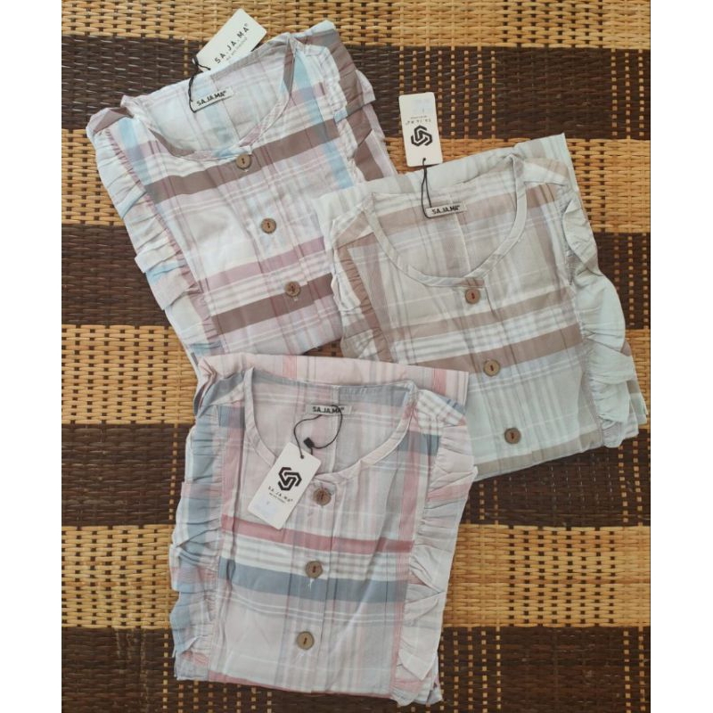 LONG TUNIK SAJAMA/ATASAN TUNIK KATUN/ KEMEJA TUNIK LIMITED by.SA.JA.MA.