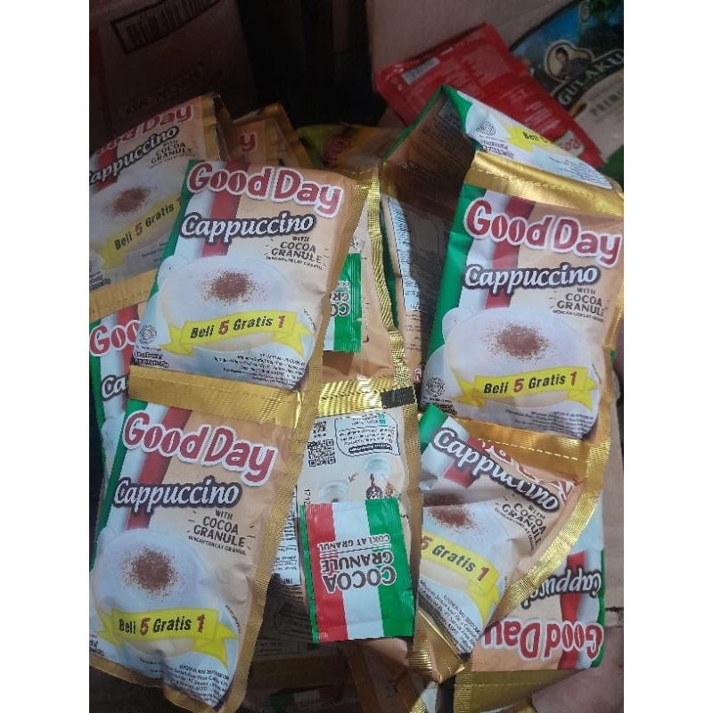 

Cappucino Kopi Good Day Cappucino 25gr Isi 10 Sachet