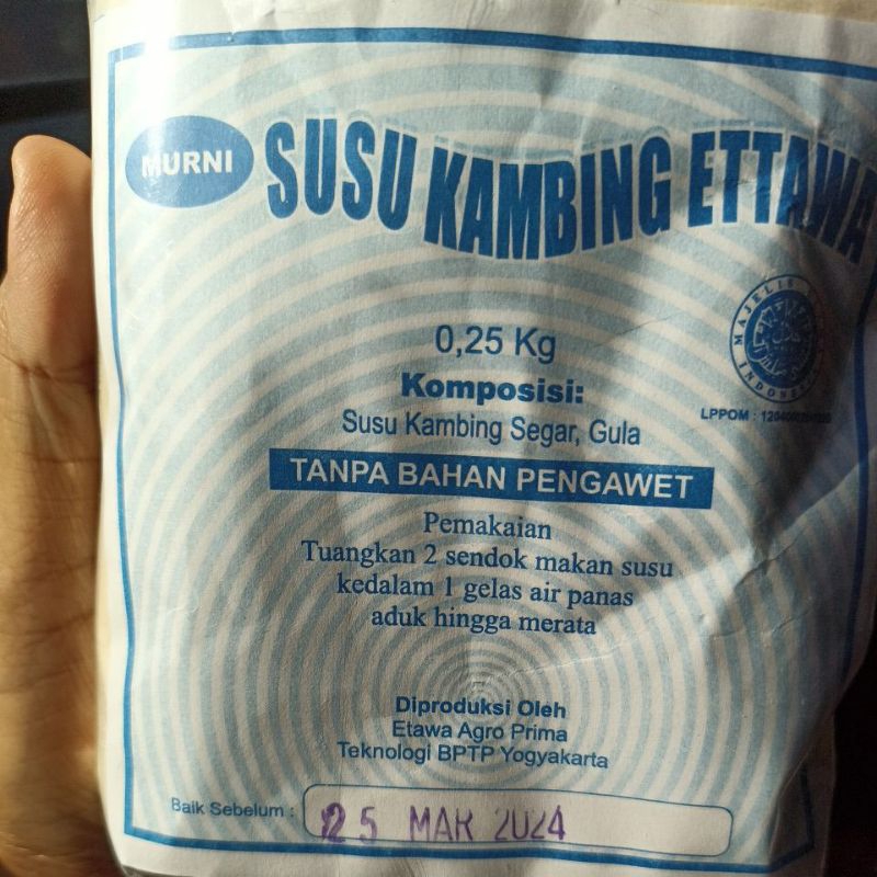 

Susu kambing ettawa murni