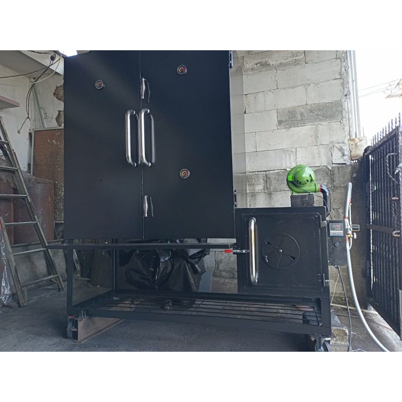 Offset smoker jet Burner