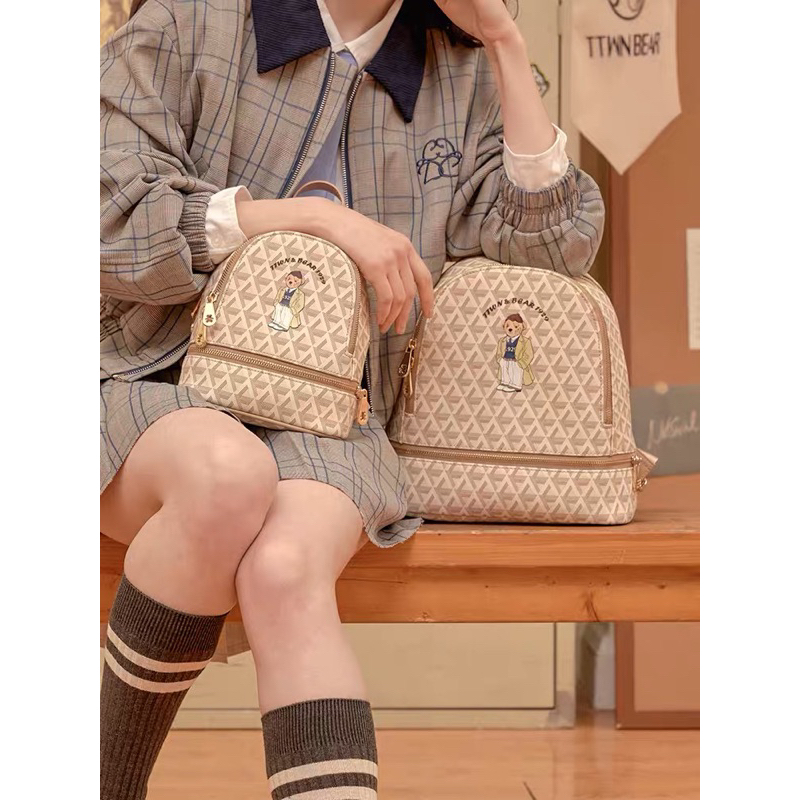 TTWN & Bear Bag Backpack Original Readystock size S dan L